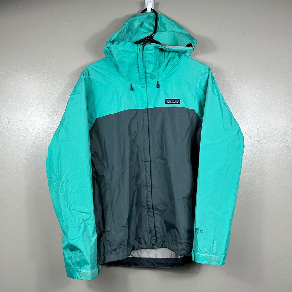 Patagonia Women’s Torrentshell Jacket Teal Blue / Green Size Small